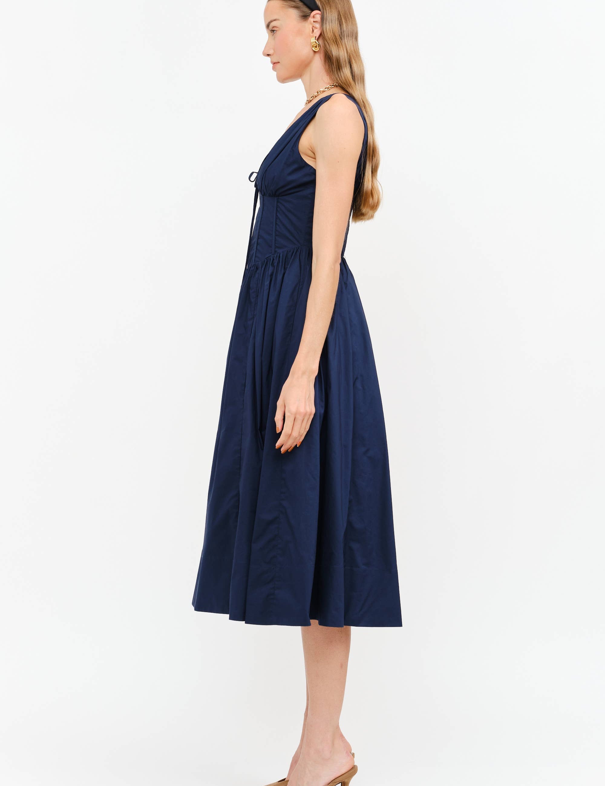 Ischia Corset Midi Dress