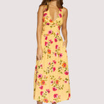 yellow floral midi dress women
halter open back dress
summer wedding guest dress
romantic floral boutique dress
vacation dinner dress women
bright floral occasion dress
feminine midi dress boutique
garden party dress women
resort wear dress women
west of may spritz collection