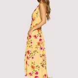 yellow floral midi dress women
halter open back dress
summer wedding guest dress
romantic floral boutique dress
vacation dinner dress women
bright floral occasion dress
feminine midi dress boutique
garden party dress women
resort wear dress women
west of may spritz collection