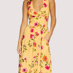 yellow floral midi dress women
halter open back dress
summer wedding guest dress
romantic floral boutique dress
vacation dinner dress women
bright floral occasion dress
feminine midi dress boutique
garden party dress women
resort wear dress women
west of may spritz collection