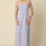 striped linen dress
strapless linen dress
blue stripe maxi dress
linen summer dress
blue and white striped dress
strapless maxi dress
coastal summer dress
100 linen dress
vacation dress women
lightweight linen dress
boutique linen clothing
striped summer dress
women's linen maxi dress
minimalist summer dress
resort wear dress
classic linen dress
breathable summer dress
blue stripe dress
elegant casual dress
vacation outfit women
