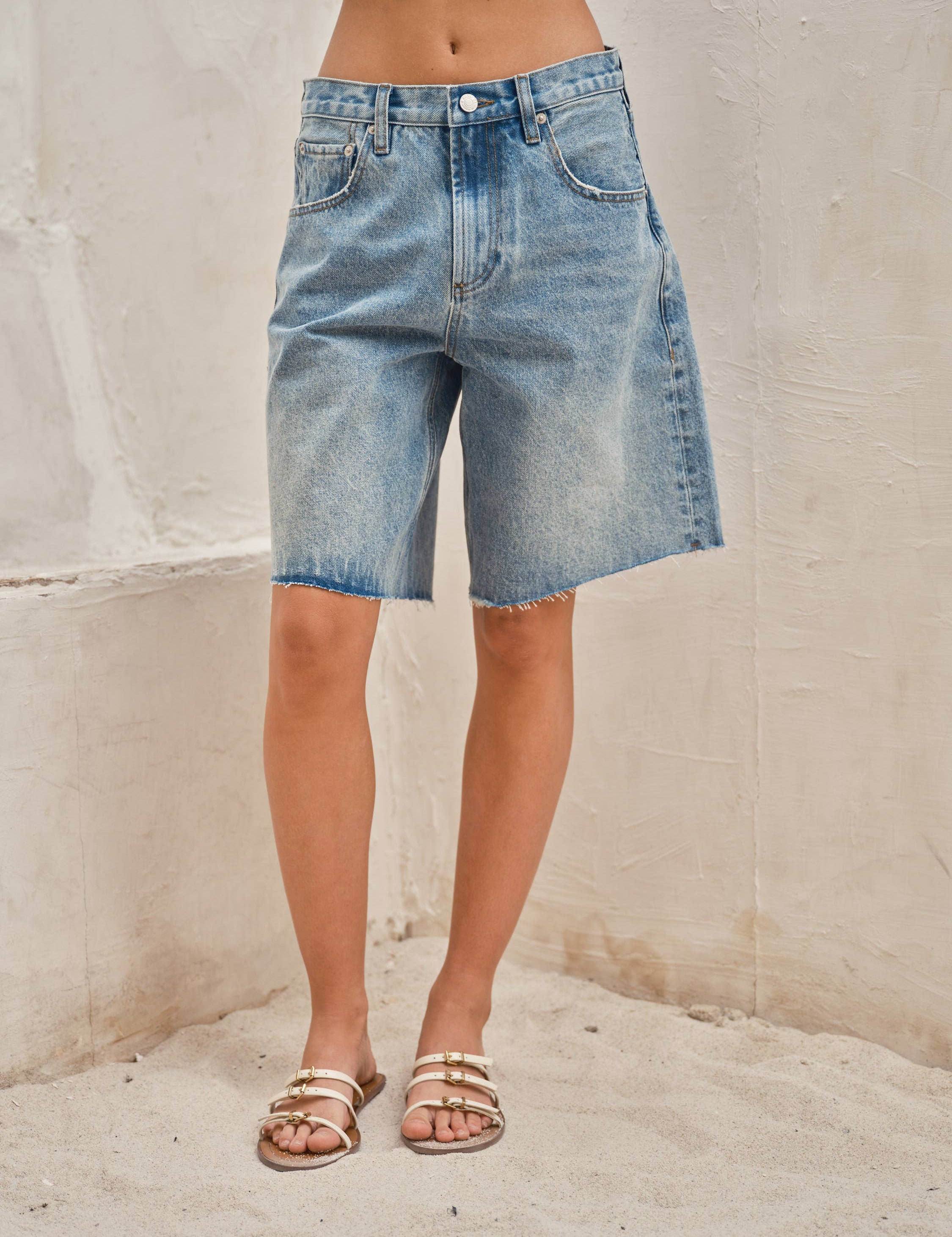 bermuda denim shorts
wide leg denim shorts
long denim shorts women
relaxed fit jean shorts
light wash bermuda shorts
vintage inspired denim shorts
mid rise denim shorts
wide leg jean shorts
women's bermuda shorts
casual summer denim
light wash jean shorts
comfortable denim shorts
relaxed summer outfit
modest denim shorts
longer inseam jean shorts
boutique denim shorts
everyday summer bottoms
90s inspired denim shorts
casual weekend outfit
wide leg bermuda jean shorts