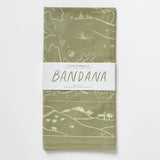 whimsical bandana, womens accessories, johnson city womens accessories, neck scarf, bandana, 100% cotton bandana