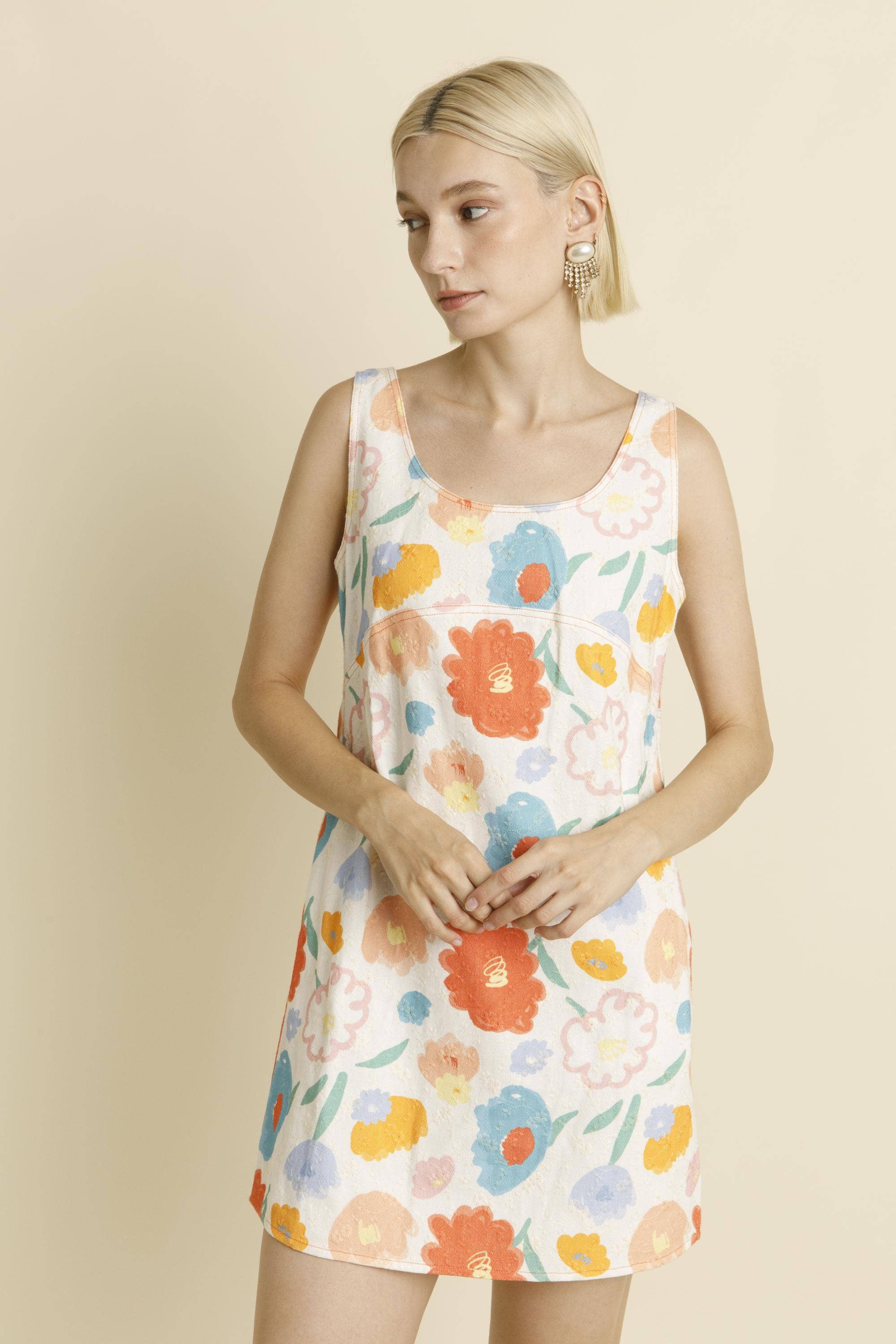 floral mini dress
cotton shift dress
embroidered mini dress
summer shift dress
structured mini dress
printed cotton dress
dress with pockets
boutique summer dress
colorful mini dress
west of may dress