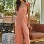 cotton gauze jumpsuit women
peach summer jumpsuit women
tie shoulder strap jumpsuit
wide leg summer jumpsuit
lightweight cotton gauze outfit
women’s vacation jumpsuit
italian summer style jumpsuit
sleeveless wide leg jumpsuit
casual dressy summer jumpsuit
summer spritz collection jumpsuit
women’s breathable summer jumpsuit