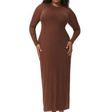brown bodycon, long sleeve brown body con dress, longsleeve brown dress, tight brown dress, wedding guest dress, mesh stretchy dress, plus size wedding guest dress, plus size bodycon dress, stretchy comfortable date night dress