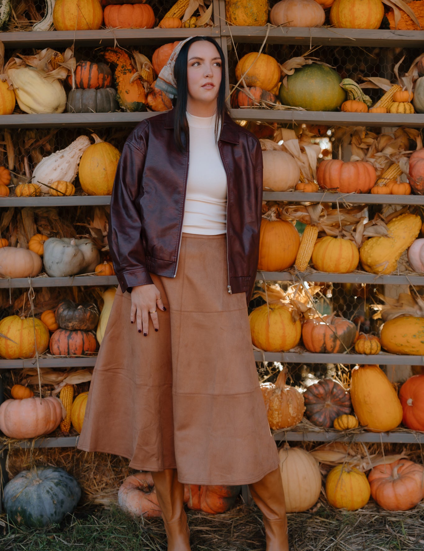 leather jacket, vegan leather jacket, burgundy leather bomber jacket, oversized leather jacket, fall aesthetic, pumpkin patch outfit, fall jacket