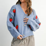 strawberry cardigan
embroidered cardigan
cropped cardigan sweater
button front cardigan
lightweight cardigan
playful cardigan sweater
layering cardigan
spring cardigan sweater
mom friendly cardigan
boutique cardigan
west of may cardigan