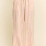 pink stripe pants
wide leg striped pants
elastic waist wide leg pants
pull on summer pants
lightweight striped pants
relaxed fit pants women
vertical stripe pants women
pants with pockets women
comfortable boutique pants
west of may pants
plus size flowy pants
womens plus size pants