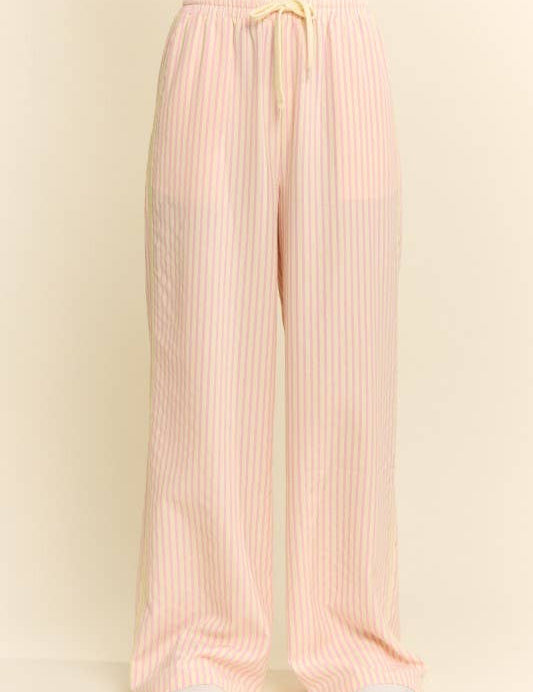 pink stripe pants
wide leg striped pants
elastic waist wide leg pants
pull on summer pants
lightweight striped pants
relaxed fit pants women
vertical stripe pants women
pants with pockets women
comfortable boutique pants
west of may pants
plus size flowy pants
womens plus size pants