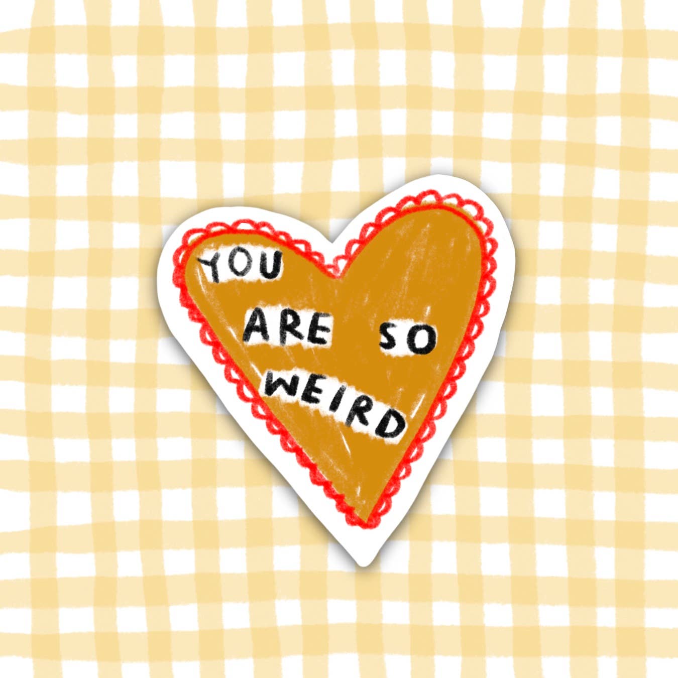 cute sticker, funny sticker, gifts, gift for boyfriend, gift for partner 